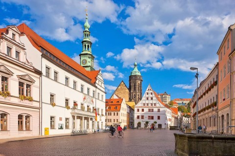 (Copyright Â© www.dresden fotografie.de) (Sylvio Dittrich) (+49 1772156417) Pirna is a large