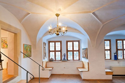 Lauenstein Castle in the Ore Mountains