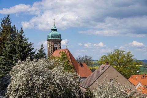 Stolpen Castle, which in its history was converted from a hilltop castle to a palace and later used