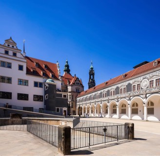 Stable courtyard of the Dresden Royal Palace