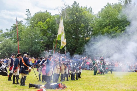 Battle reenactment