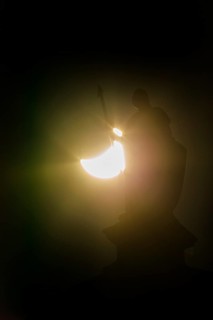 Solar eclipse 2015 in Dresden