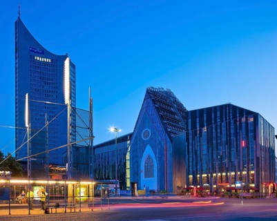 Leipzig, Paulinum. The successor building to the demolished St Paul's Church in Leipzig, the