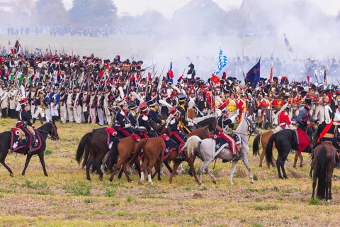 Re-enactment of the Battle of the Nations