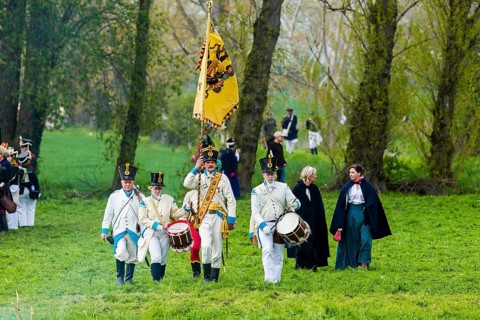 Battle re-enactment Grossgörschen