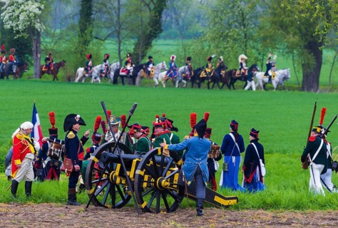 Battle re-enactment Grossgörschen