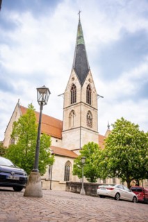 St. Pelagius Church in summer, Rottweil, Germany, Europe