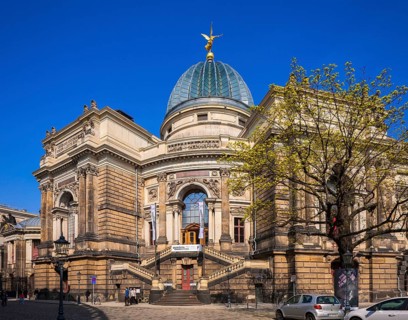 Former exhibition building of the Sächsischer art society