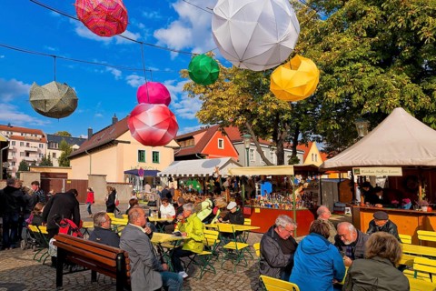 Autumn and wine festival in Altkötzschenbroda
