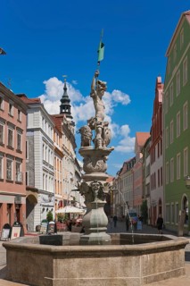 Görlitz Georgsbrunnen at the Obermarkt