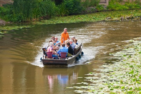 Leipzig, water hiking on the Karl Heine Canal