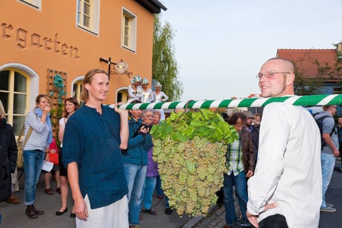 Autumn and wine festival in Altkötzschenbroda