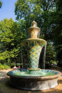 Mosaic Fountain in the Great Garden