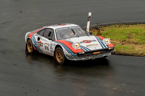 ADAC Eifel Rally Festival 2023, Ferrai 308 GTB, Vulkaneifel, Eifel, Rhineland-Palatinate, Germany,