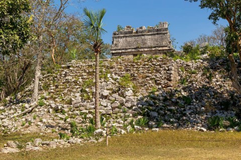 Casa del Venado, Chichen Itza, Mayan ruins, Yucatan, Mexico, Central America
