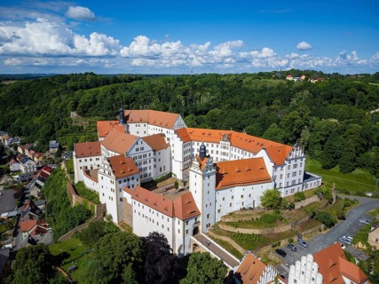 Colditz Castle on the Mulde