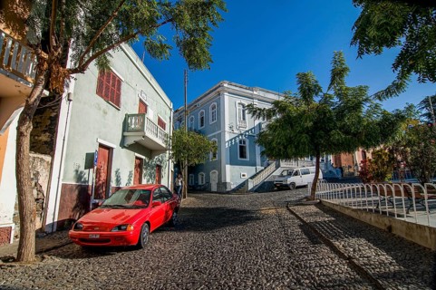 Mansions or Sobrados. San Felipe. Vulcano Fogo. Fogo. Cabo Verde. Africa