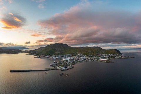 Honningsvag, Mageroya Island, Nordkapp, Troms og Finnmark, Norway, Europe