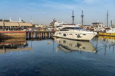 At the port of Paphos, Cyprus, Europe