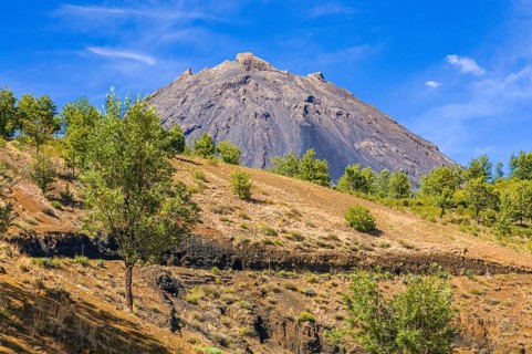 Vulcano on Fogo. Cabo Verde. Africa
