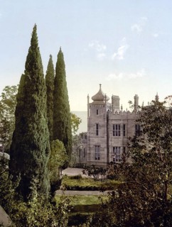 Vorontsov Palace, Alupka, town in Ukraine on the subtropical southern coast of the Crimean