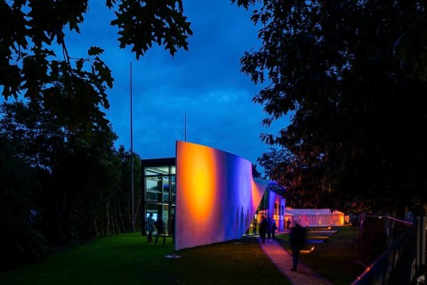 Carbon house, new construction, made of carbon concrete