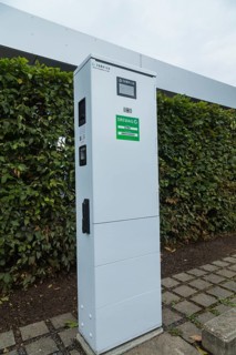 Volkswagen's Transparent Factory continues to expand its e-charging infrastructure. One of the