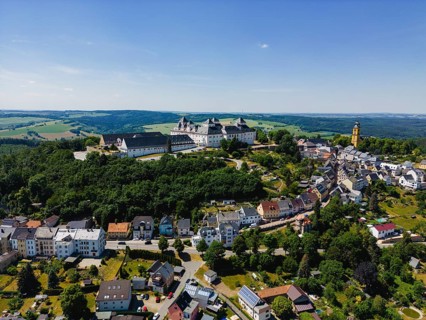 The Renaissance castle of Augustusburg is regarded as the crown of the Ore Mountains