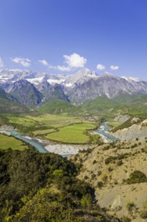 Valley of the Vjosa, the Vjosë is one of the few larger natural rivers in Europe, National Park