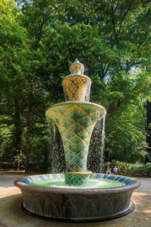 Mosaic Fountain in the Great Garden