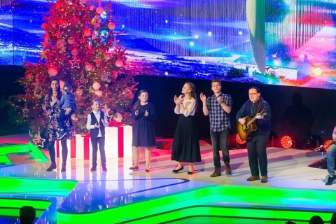 Christmas with us with Kim Fisher, Dress Rehearsal, Angelo Kelly and Family