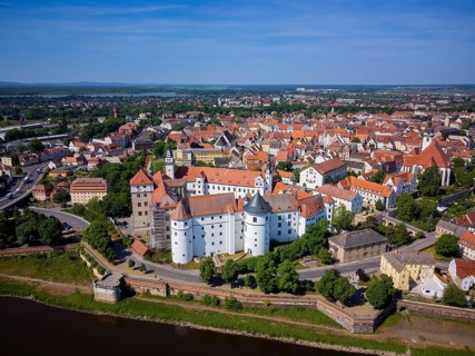 Torgau with Hartenfels Castle