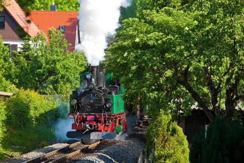 Railway robbery Karl May Festival in Radebeul