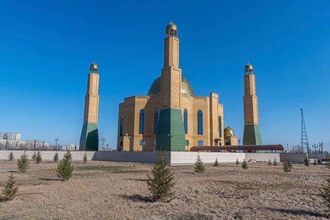Abaya mosque, Semey formerly, Semipalatinsk, Eastern Kazakhstan