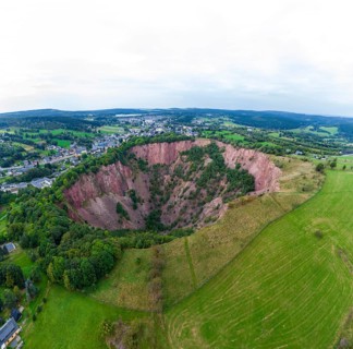 The Altenberger Pinge is a pinge in Altenberg in the Osterzgebirge that was created by tin mining.