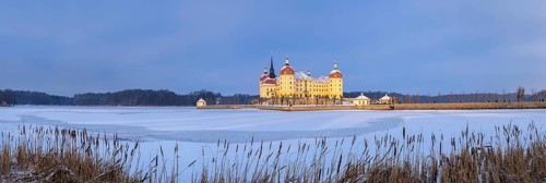 Moritzburg Baroque Palace in Winter