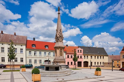 Bad Schmiedeberg market square