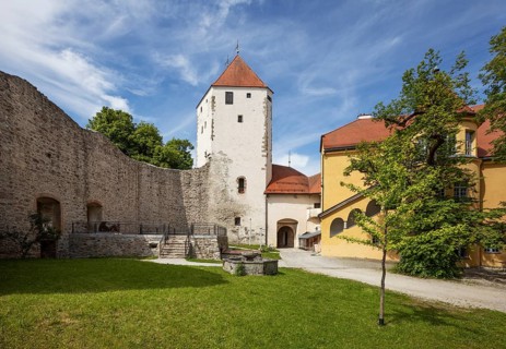 Neuburg am Inn Castle, Neuburg am Inn, Lower Bavaria, Bavaria, Germany, Europe