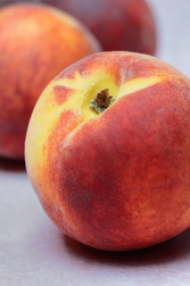 Peach, several peaches (Prunus persica)