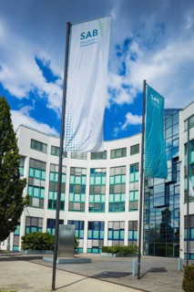 The Sächsische Aufbaubank - Förderbank -, or SAB for short, was founded in 1991 and is the state