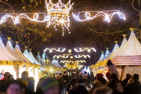 Neustädter Markt is home to one of Dresden's alternative Christmas markets