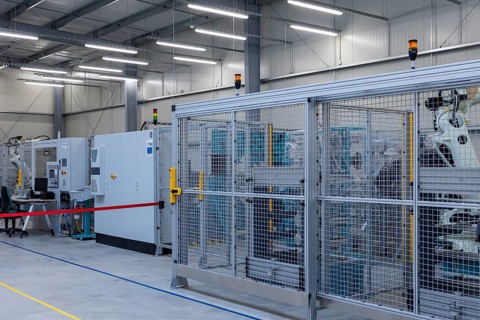 After only four months of construction, the high-tech start-up herone is moving into a new