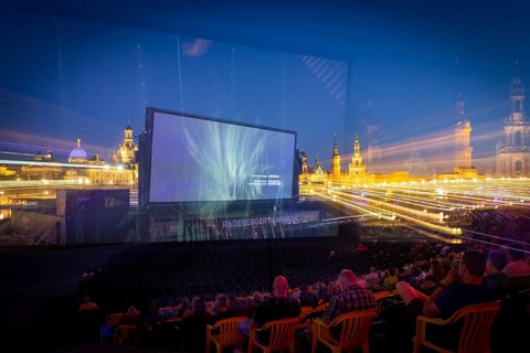 The Film Nights on the banks of the Elbe are Germany's largest open-air cinema festival. They have