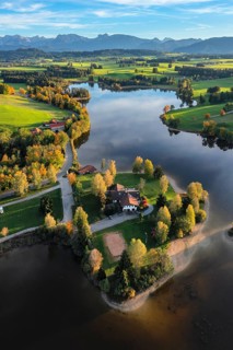 Schwaltenweiher, Tannheim Mountains, Allgäu Alps, East Allgäu, Bavaria, Germany, East Allgäu,