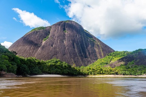 Huge granite hills, Cerros de Mavecure, Eastern Colombia