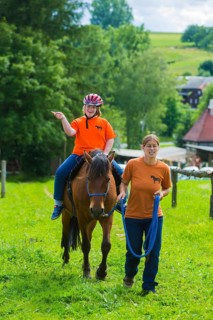Curative riding on the Andershof farm