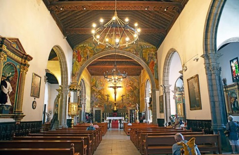 Parroquia de San Francisco de Asis Church, interior view, Las Palmas, Las Palmas Province, Gran