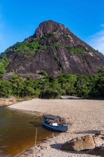 Huge granite hills, Cerros de Mavecure, Eastern Colombia