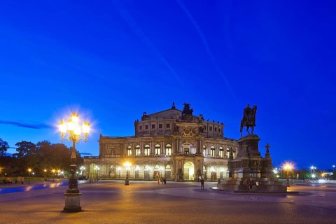 Semperoper on Theatre Square