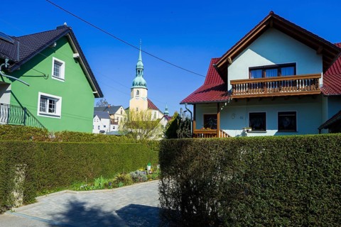 Crostwitz, Upper Sorbian, is a village and the associated municipality in the centre of the East